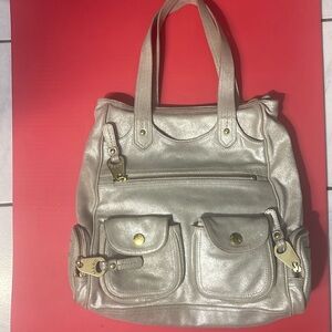 Mark Jacob shoulders bag  metallic